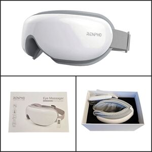New Renpho Heated Eyeris Eye Mask Massager with Bluetooth RF-EM001R